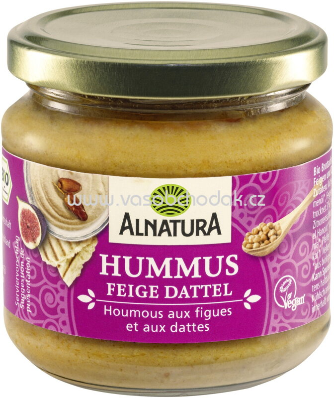Alnatura Hummus Feige-Dattel, 180g
