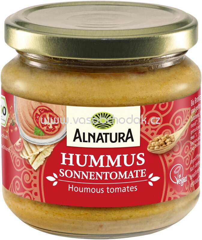 Alnatura Hummus Sonnentomate, 180g Alnatura Hummus Sonnentomate, 180g