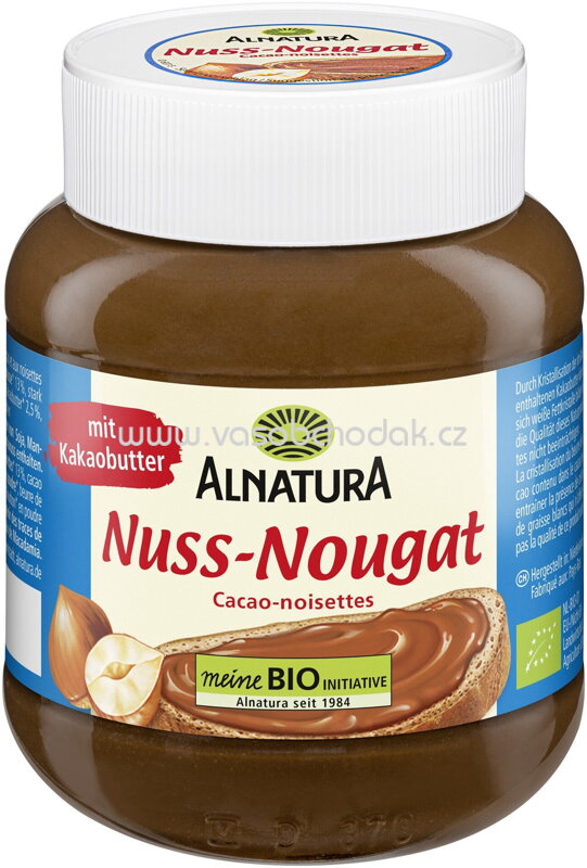 Alnatura Nuss-Nougat-Creme, 400g Alnatura Nuss-Nougat-Creme, 400g