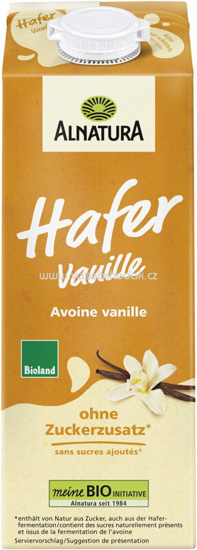 Alnatura Hafer Drink Vanille, 1l