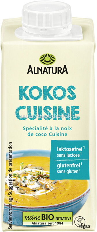 Alnatura Kokos Cuisine, 200 ml