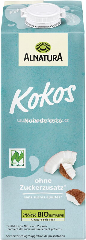 Alnatura Kokosdrink ungesüßt, 1l
