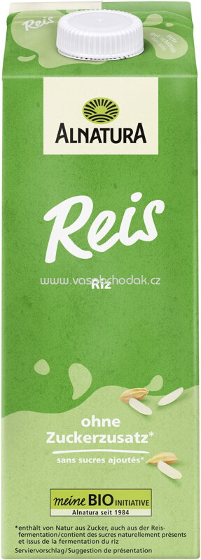 Alnatura Reisdrink ungesüßt, 1 l