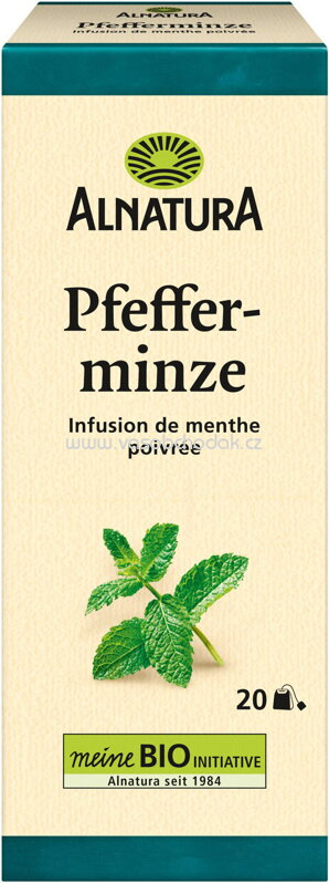 Alnatura Pfefferminz Tee, 20 Beutel