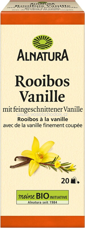 Alnatura Rooibos Vanille Tee, 20 Beutel