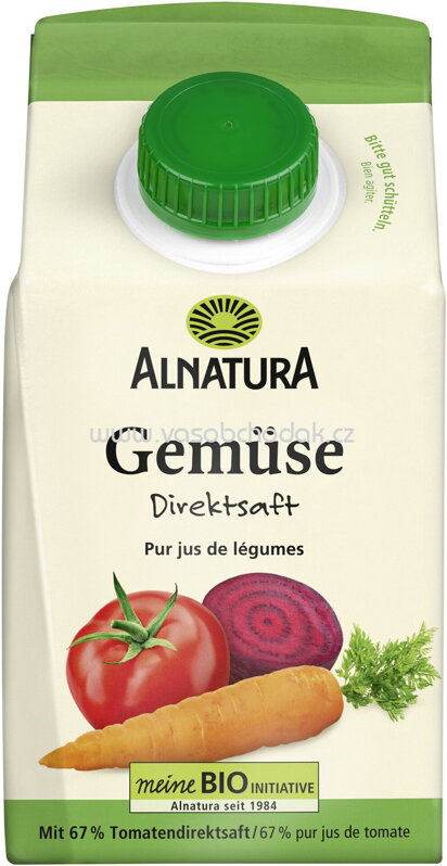 Alnatura Gemüse Direktsaft, 500 ml