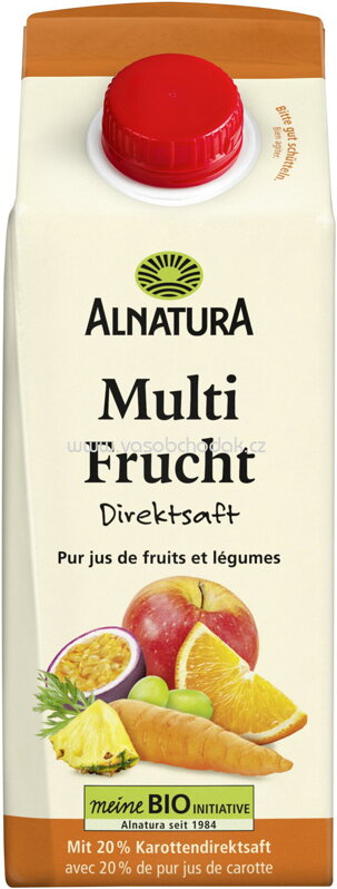 Alnatura Multi Frucht Direktsaft, 750 ml