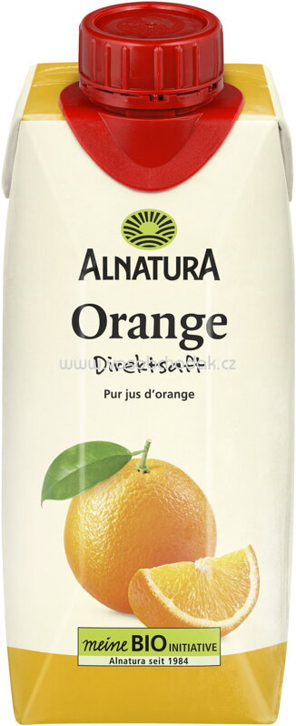 Alnatura Orange Direktsaft, 330 ml