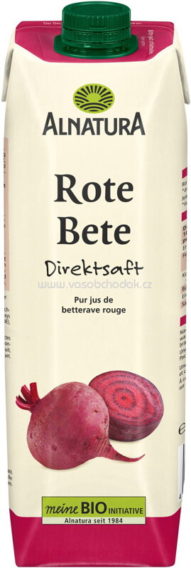 Alnatura Rote-Bete Direktsaft, 1l