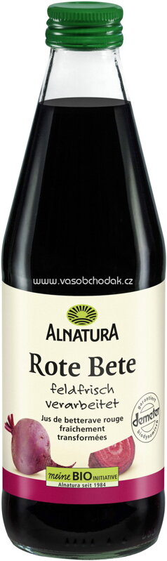 Alnatura Rote Bete Direktsaft, feldfrisch, 330 ml