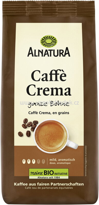 Alnatura Caffè Crema, ganze Bohne, 1 kg