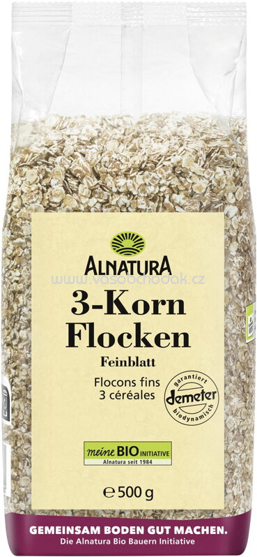 Alnatura 3-Korn-Flocken, 500g