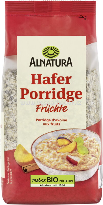 Alnatura Hafer Porridge Früchte, 500g