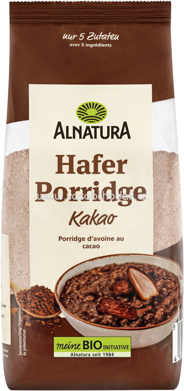 Alnatura Hafer Porridge Kakao, 500g