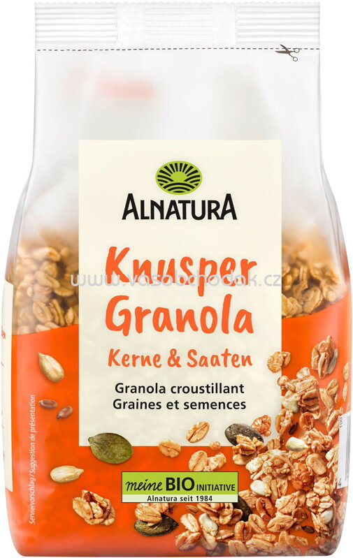 Alnatura Knusper Granola Kerne & Saaten, 350g