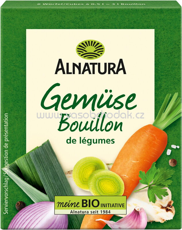 Alnatura Gemüsebouillon Würfel, 66g