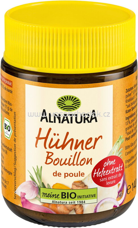 Alnatura Hühnerbouillon Glas, 140g