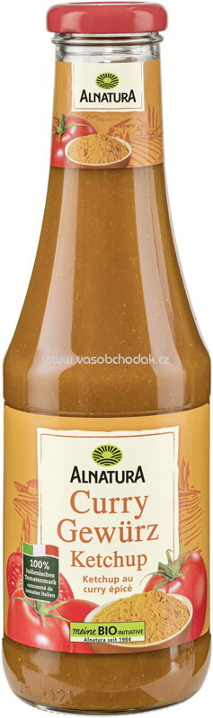 Alnatura Curry Gewürz Ketchup, 500 ml