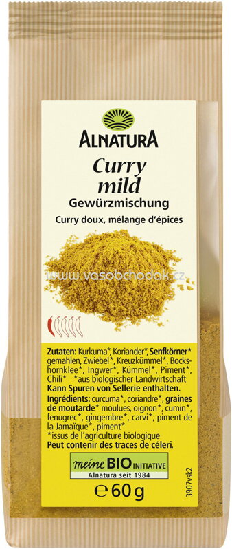 Alnatura Curry Mild, 60g