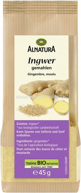 Alnatura Ingwer, gemahlen, 45g