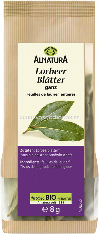 Alnatura Lorbeerblätter ganz, 8g
