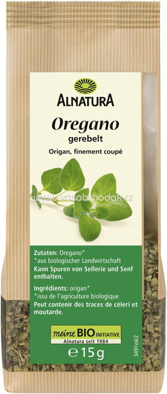 Alnatura Oregano gerebelt, 15g