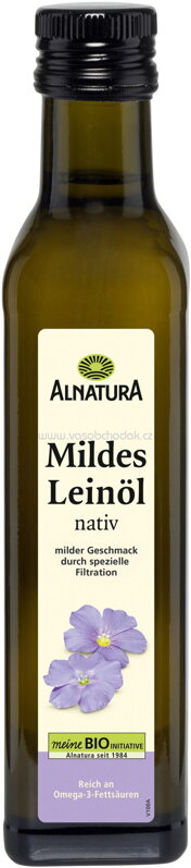 Alnatura Mildes Leinöl nativ, 250 ml