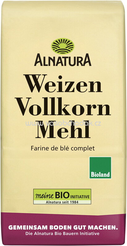 Alnatura Weizen Vollkorn Mehl, 1kg