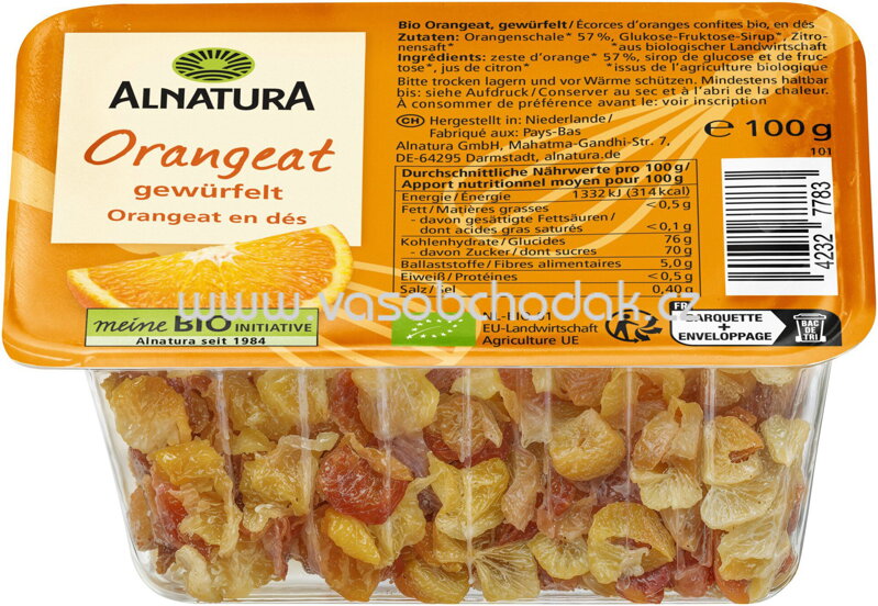Alnatura Orangeat, 100g