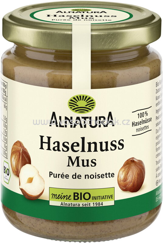 Alnatura Haselnussmus, 250g