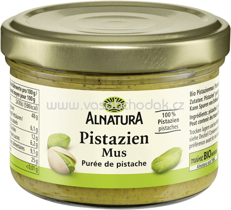 Alnatura Pistazienmus, 180g