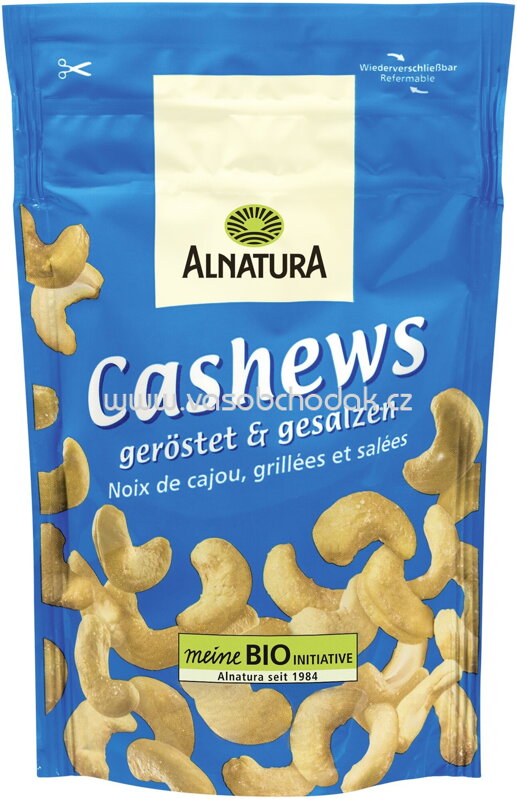 Alnatura Cashews geröstet & gesalzen, 100g