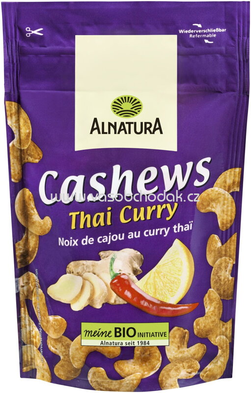 Alnatura Cashews Thai-Curry, 100g