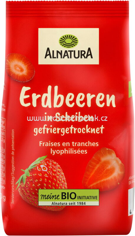Alnatura Erdbeeren gefriergetrocknet, 20g