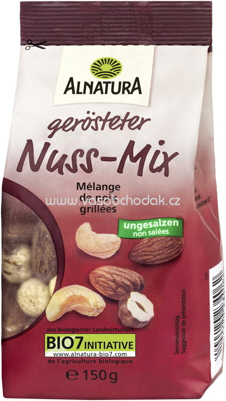 Alnatura Nuss-Mix geröstet & ungesalzen, 150g