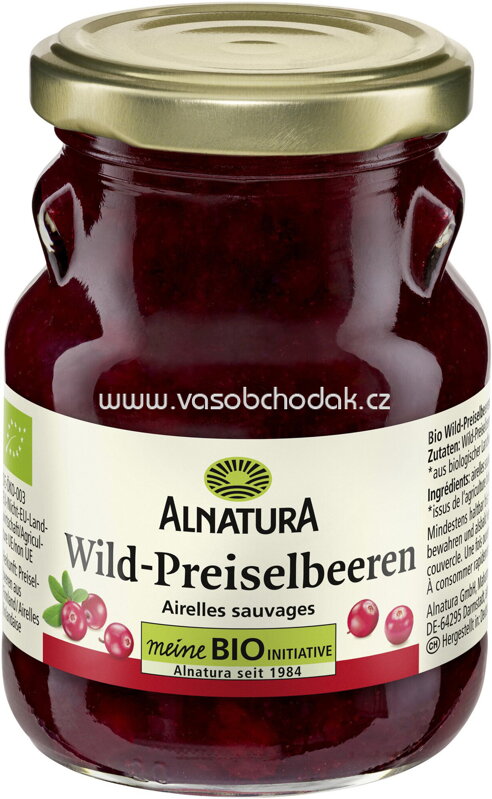 Alnatura Wild Preiselbeeren, 220g