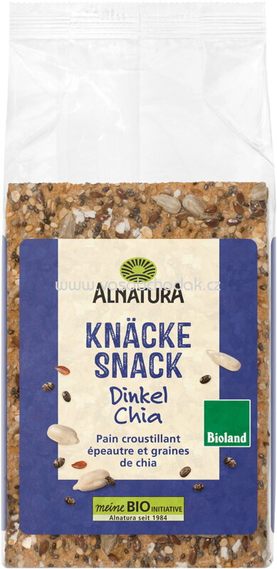 Alnatura Knäcke-Snack Dinkel & Chia, 200g