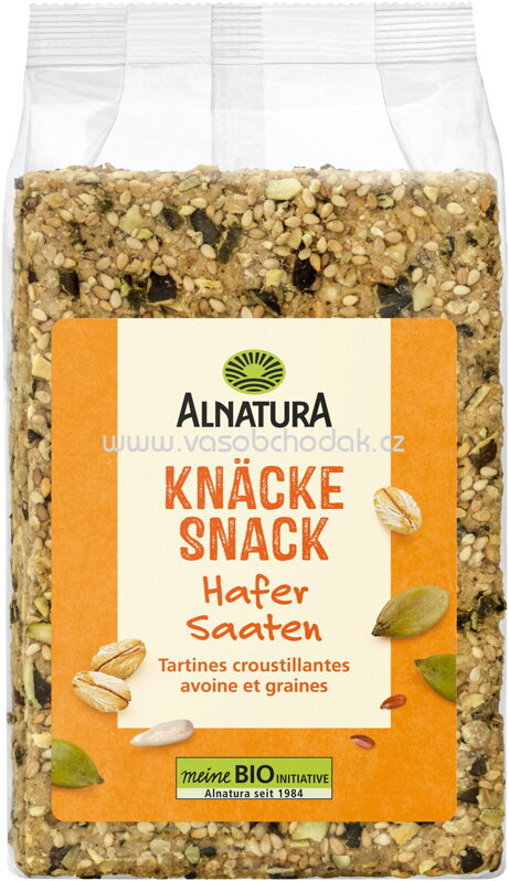 Alnatura Knäcke-Snack Hafer-Saaten, 225g