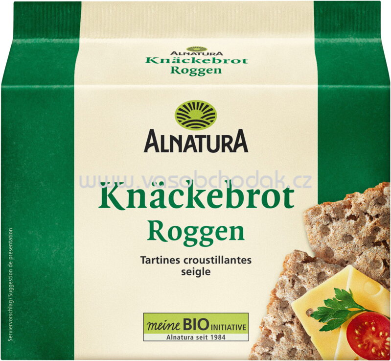 Alnatura Knäckebrot Roggen, 250g