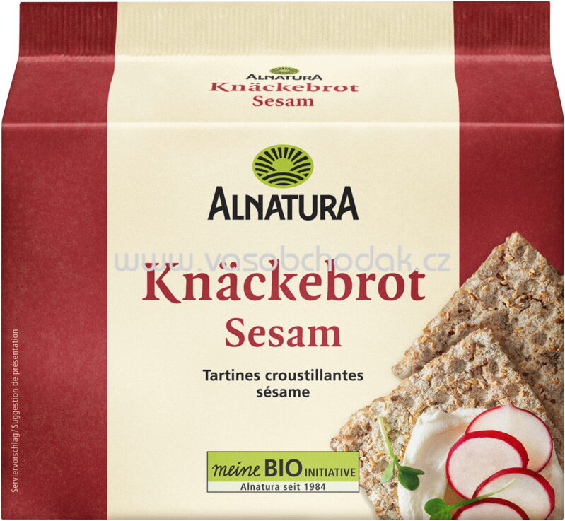 Alnatura Knäckebrot Sesam, 250g