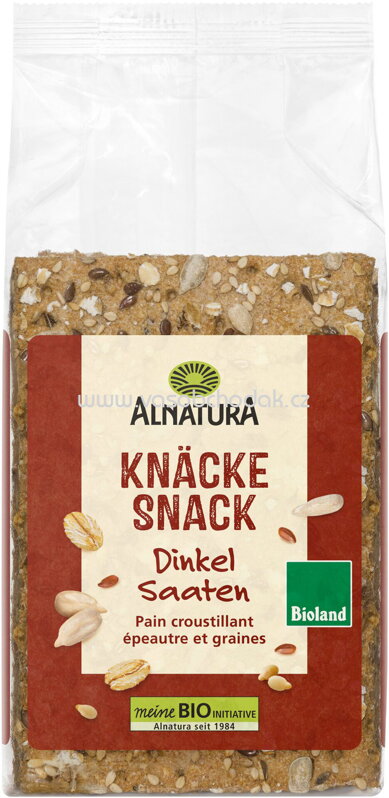 Alnatura Knäcke-Snack Dinkel & Saaten, 200g