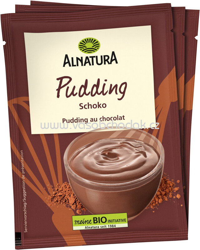 Alnatura Pudding Schoko, 3 St, 138g