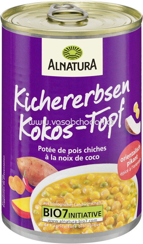 Alnatura Kichererbsen Kokos Eintopf, 400g