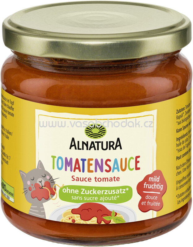 Alnatura Kinder-Tomatensauce, 350 ml