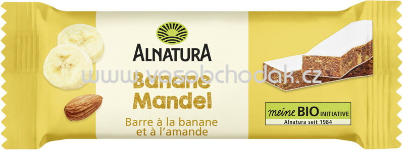 Alnatura Banane Mandel Riegel, 40g