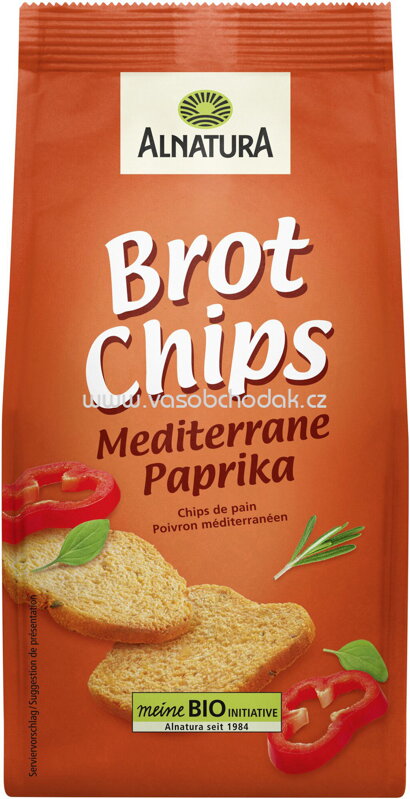 Alnatura Brotchips Mediterrane Paprika, 100g