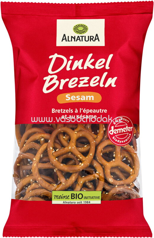 Alnatura Dinkel Brezeln Sesam, 125g
