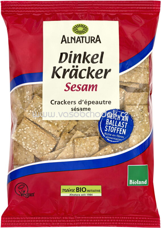 Alnatura Dinkel Kräcker Sesam, 175g