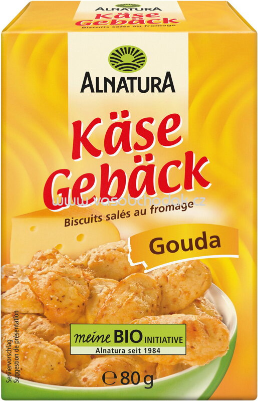 Alnatura Käsegebäck Gouda, 80g