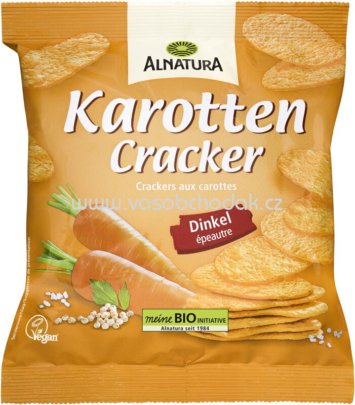 Alnatura Karotten Cracker Dinkel, 75g